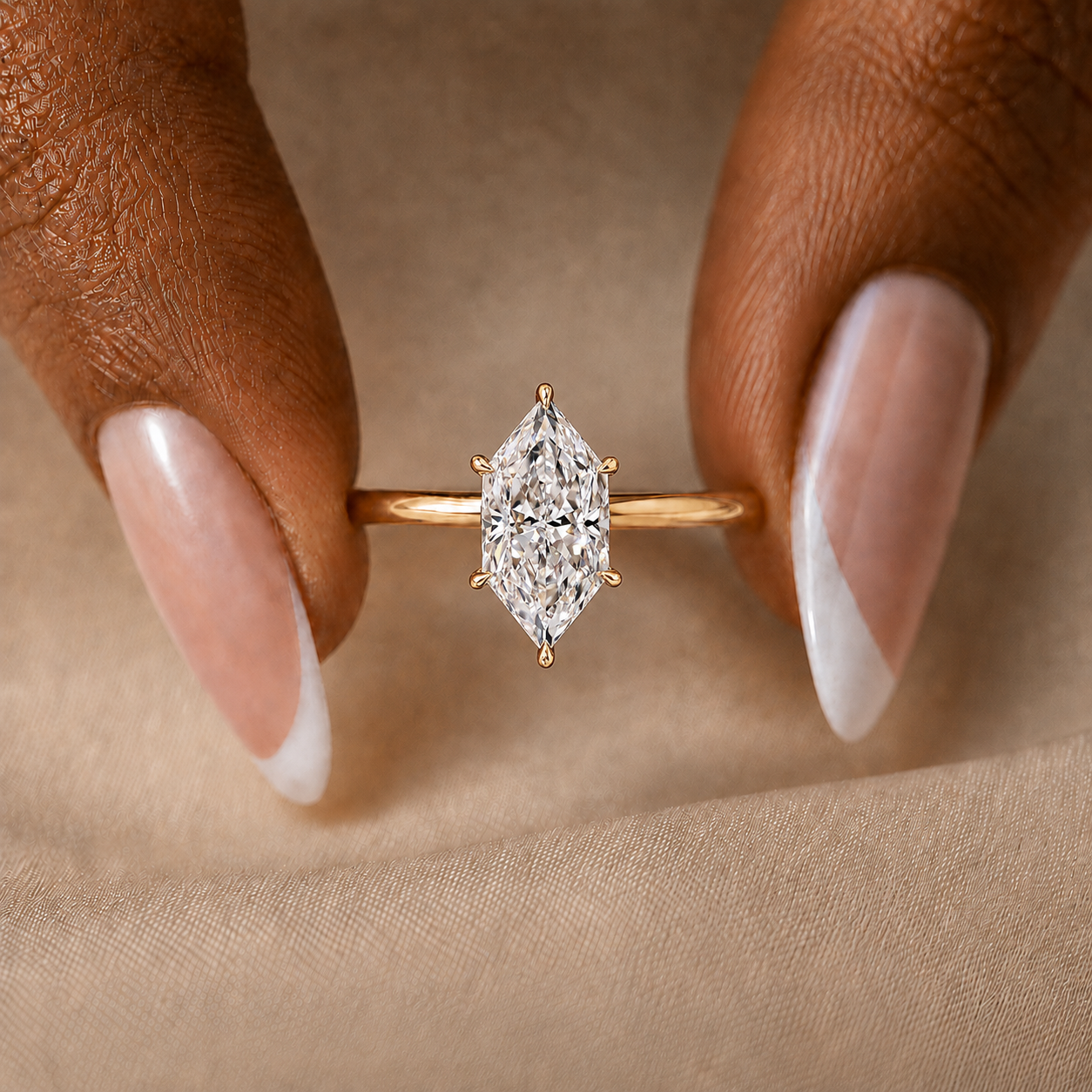 Dutch Marquise Engagement Rings