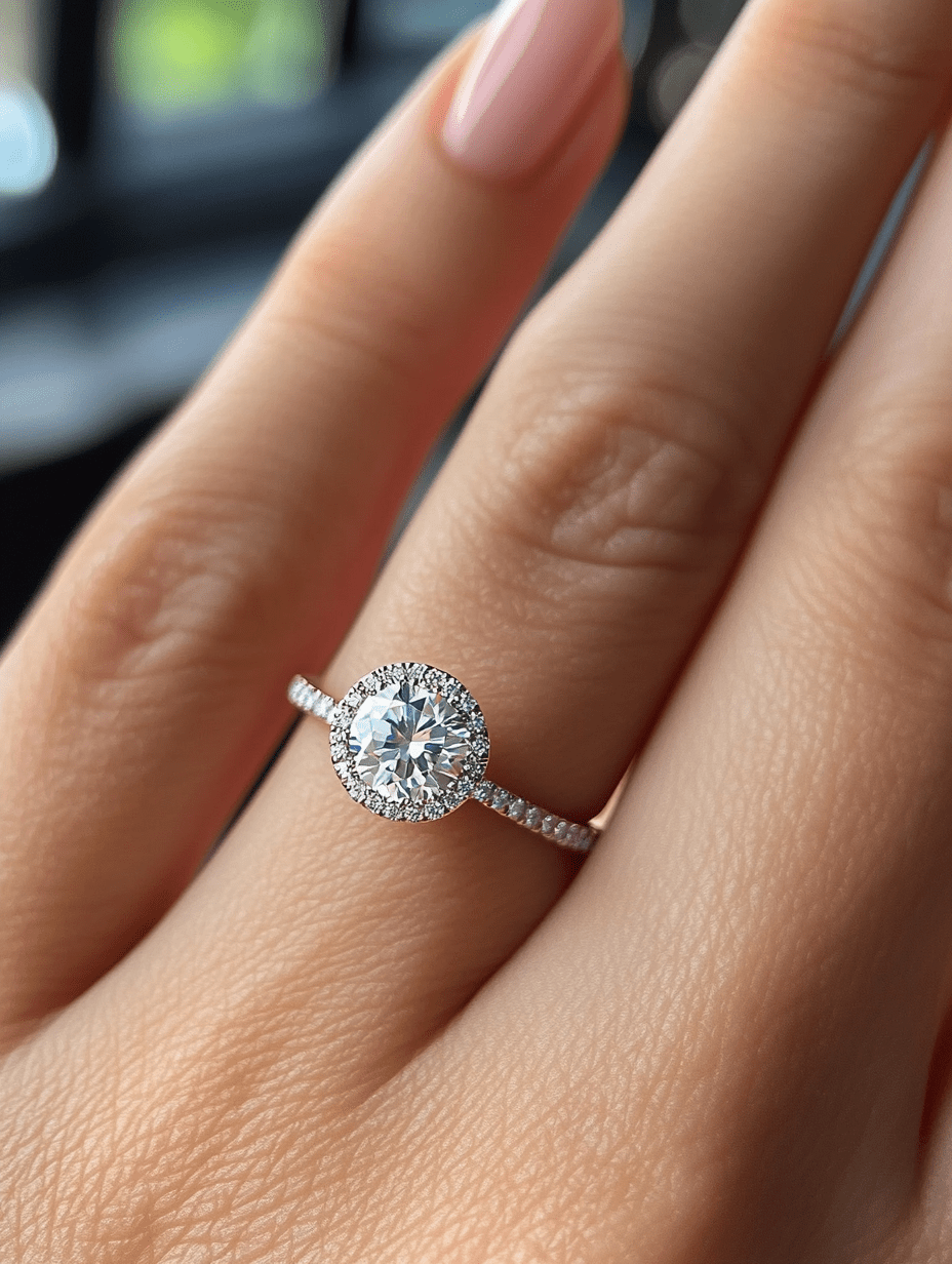 Halo Engagement Rings - Balacia