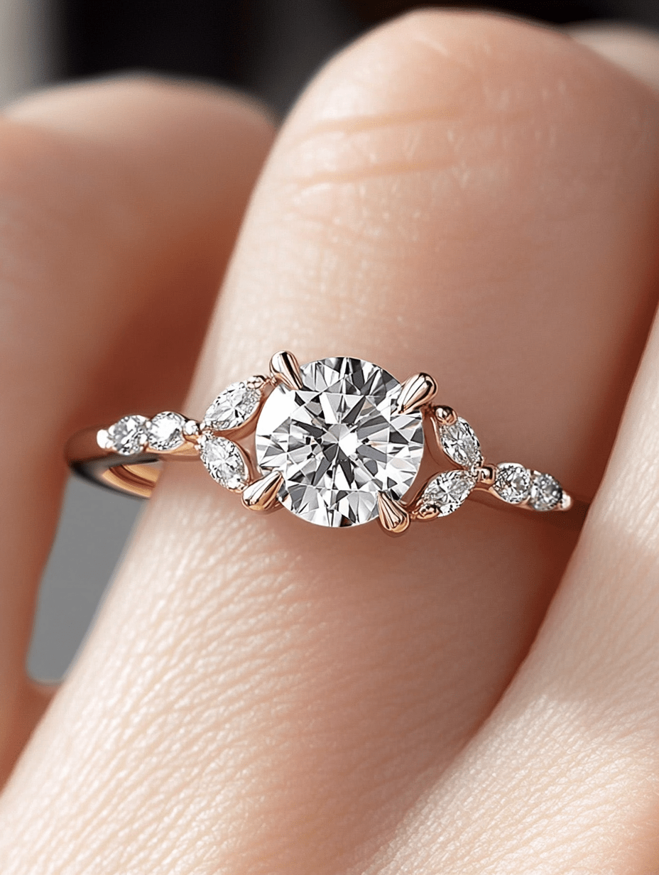 Nature-Inspired Engagement Rings