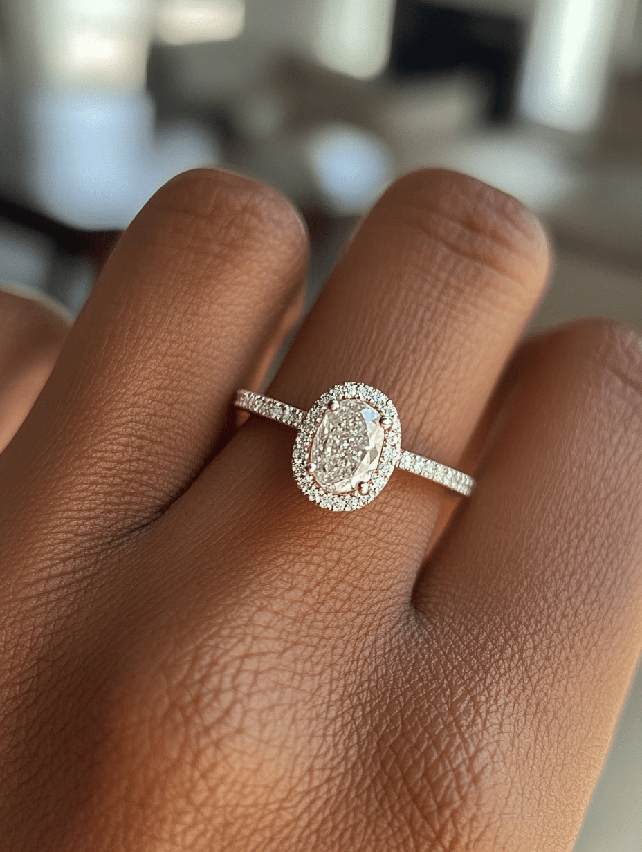 Oval Engagement Rings - Balacia