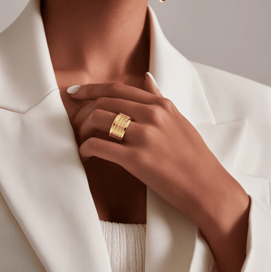 simple womens wedding bands minimal