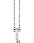 14K 1/6 CTW Natural Diamond Lowercase Initial L 16" Necklace