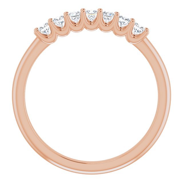 14K Rose 1/3 CTW Diamond Anniversary Band - Balacia