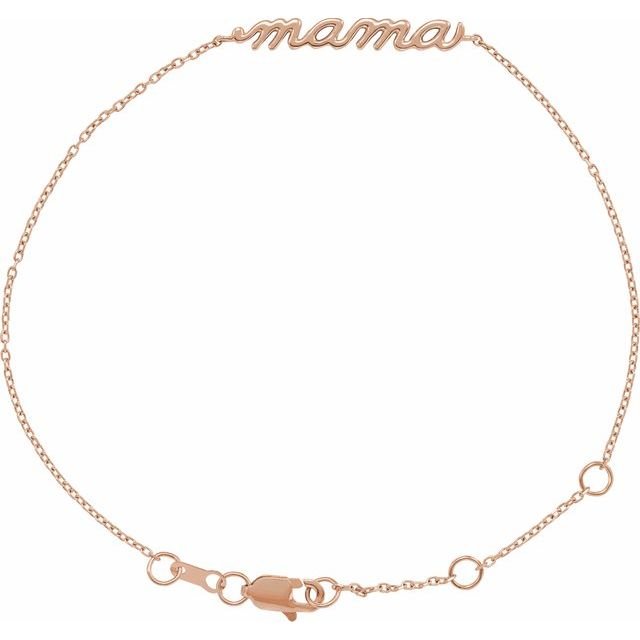 14K Rose Mama Bracelet - Balacia