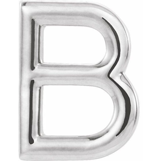 14K Single Initial B Earring - Balacia