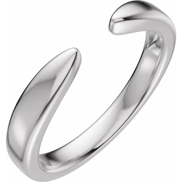 Reverse Tapered Open Wedding Band