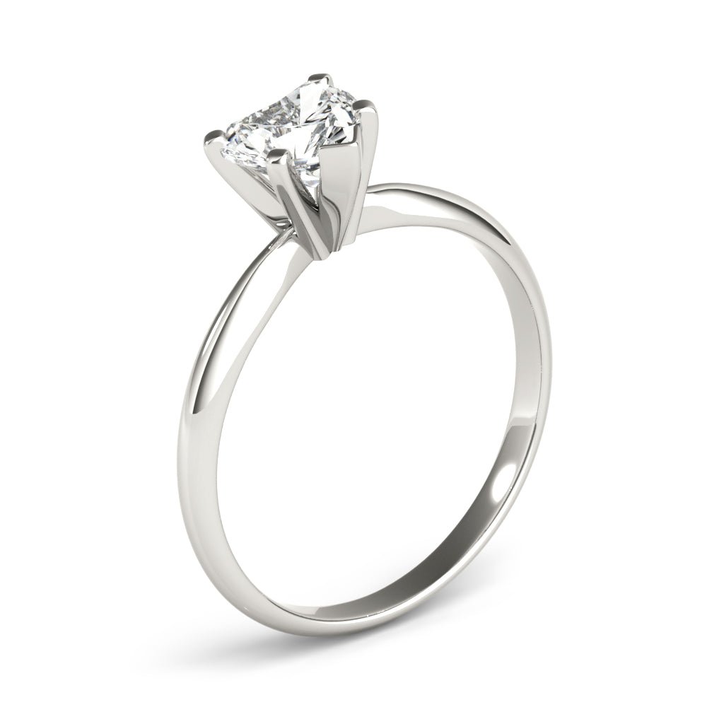 Atlantic City Heart Solitaire Engagement Ring - Balacia