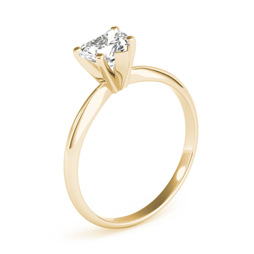 Atlantic City Heart Solitaire Engagement Ring - Balacia