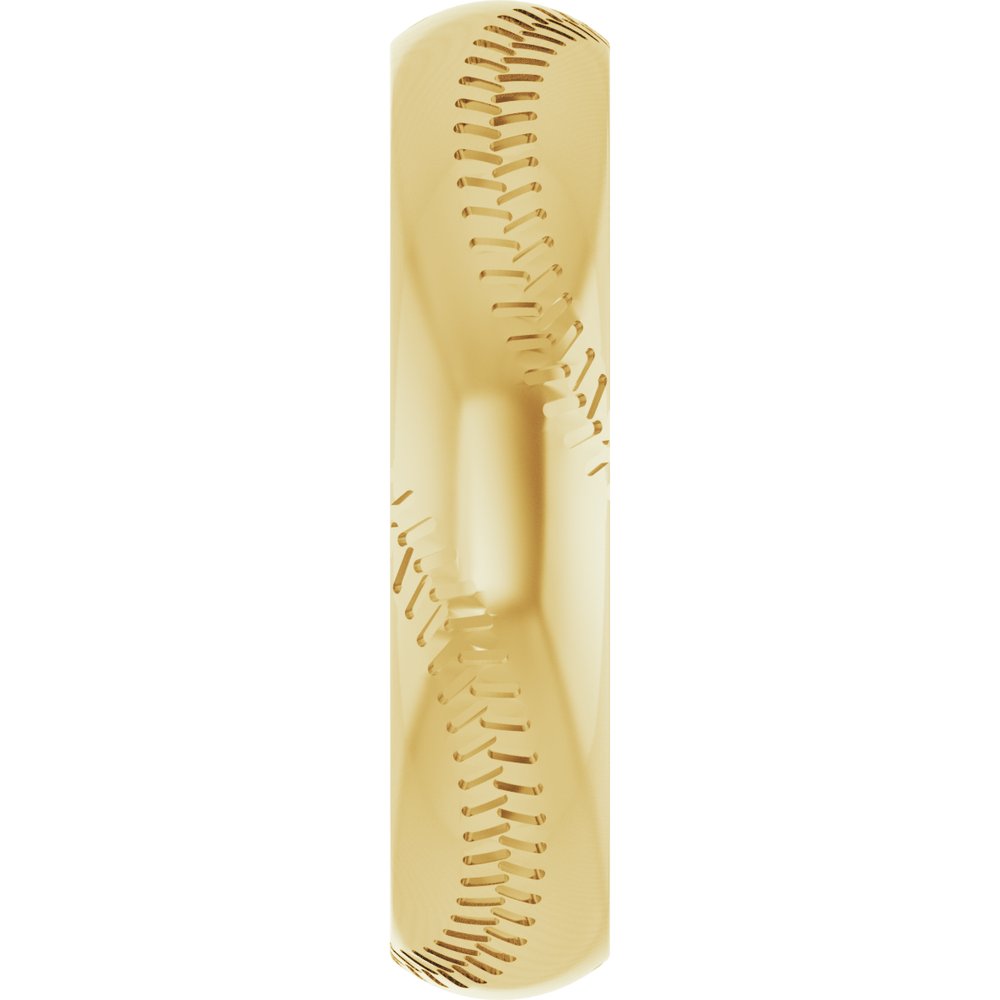 Baseball/Softball Men's Band Gold Side View