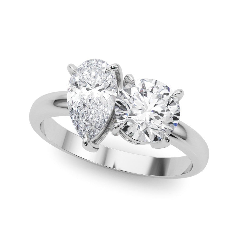 Boulder Toi et Moi Diamond Engagement Ring - Balacia