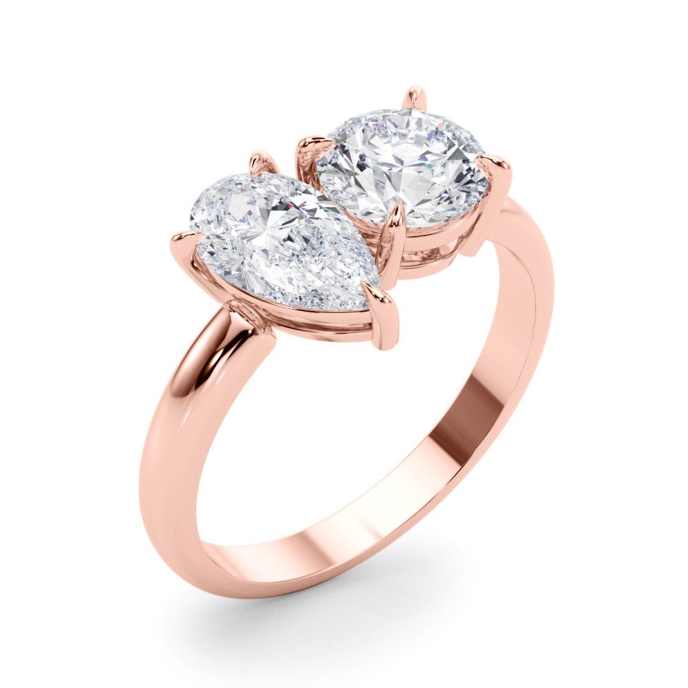 Boulder Toi et Moi Diamond Engagement Ring - Balacia