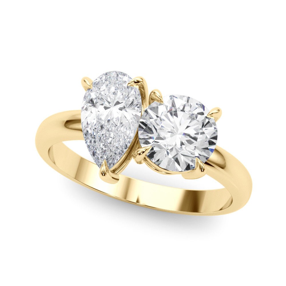 Boulder Toi et Moi Diamond Engagement Ring - Balacia