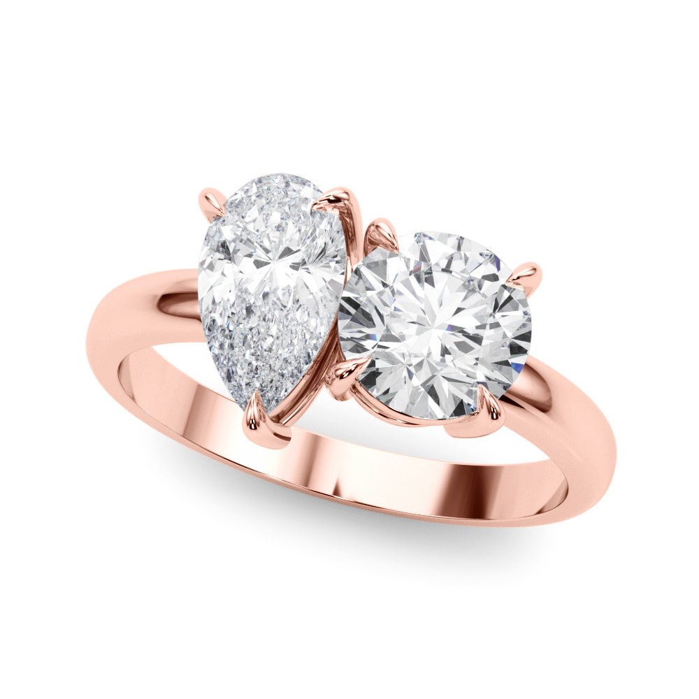 Boulder Toi et Moi Diamond Engagement Ring - Balacia