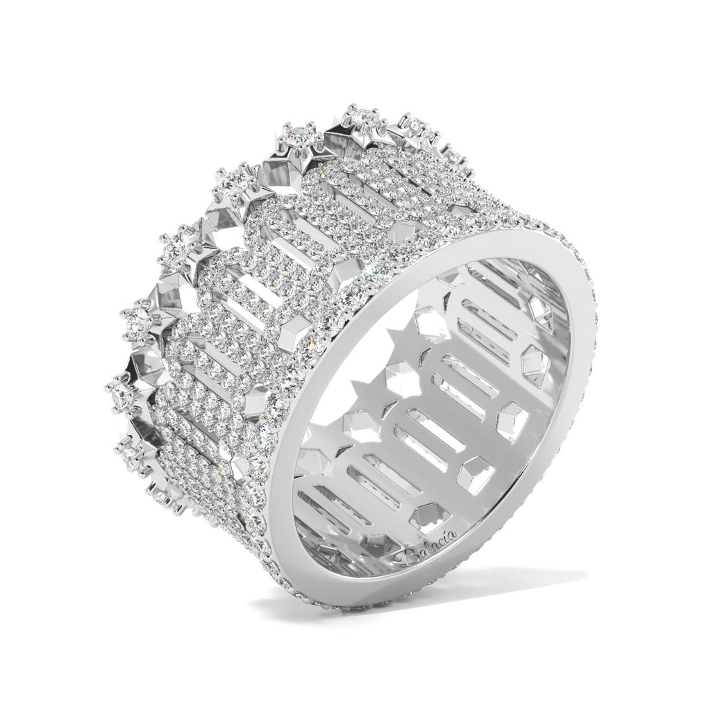 Crown Eternity Ring - Balacia