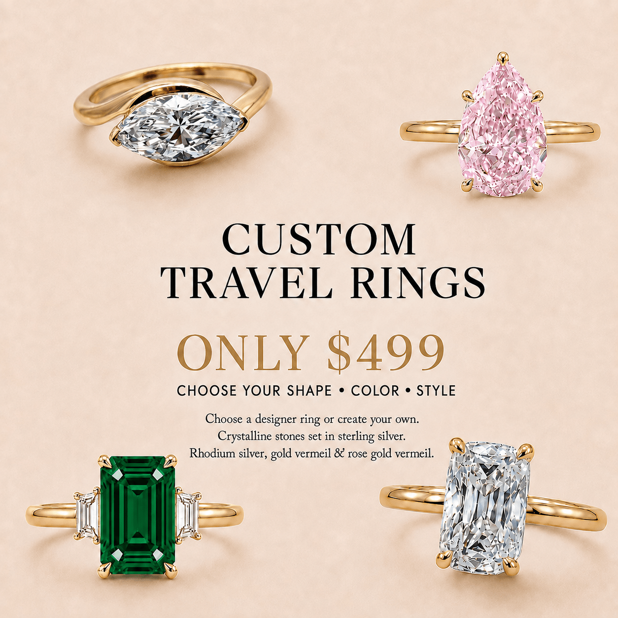 design your own custom ring