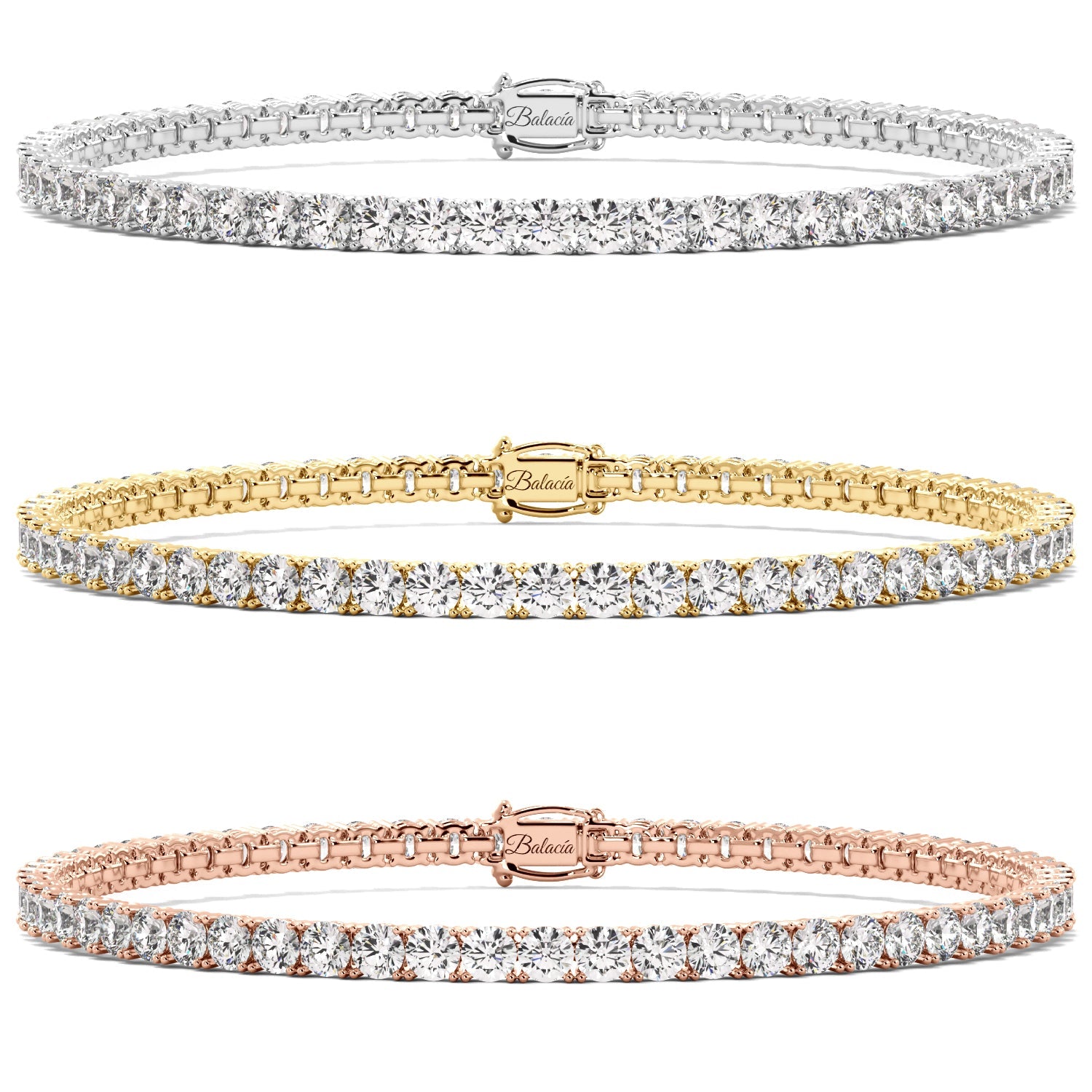 Lab Diamond Tennis Bracelet - Balacia