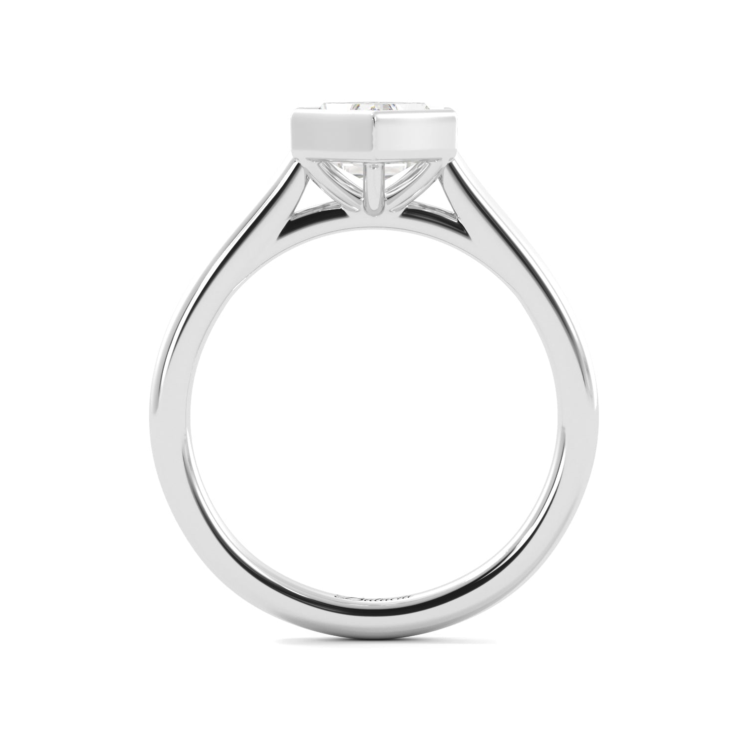 Dutch Marquise Bezel Ring Side Angle