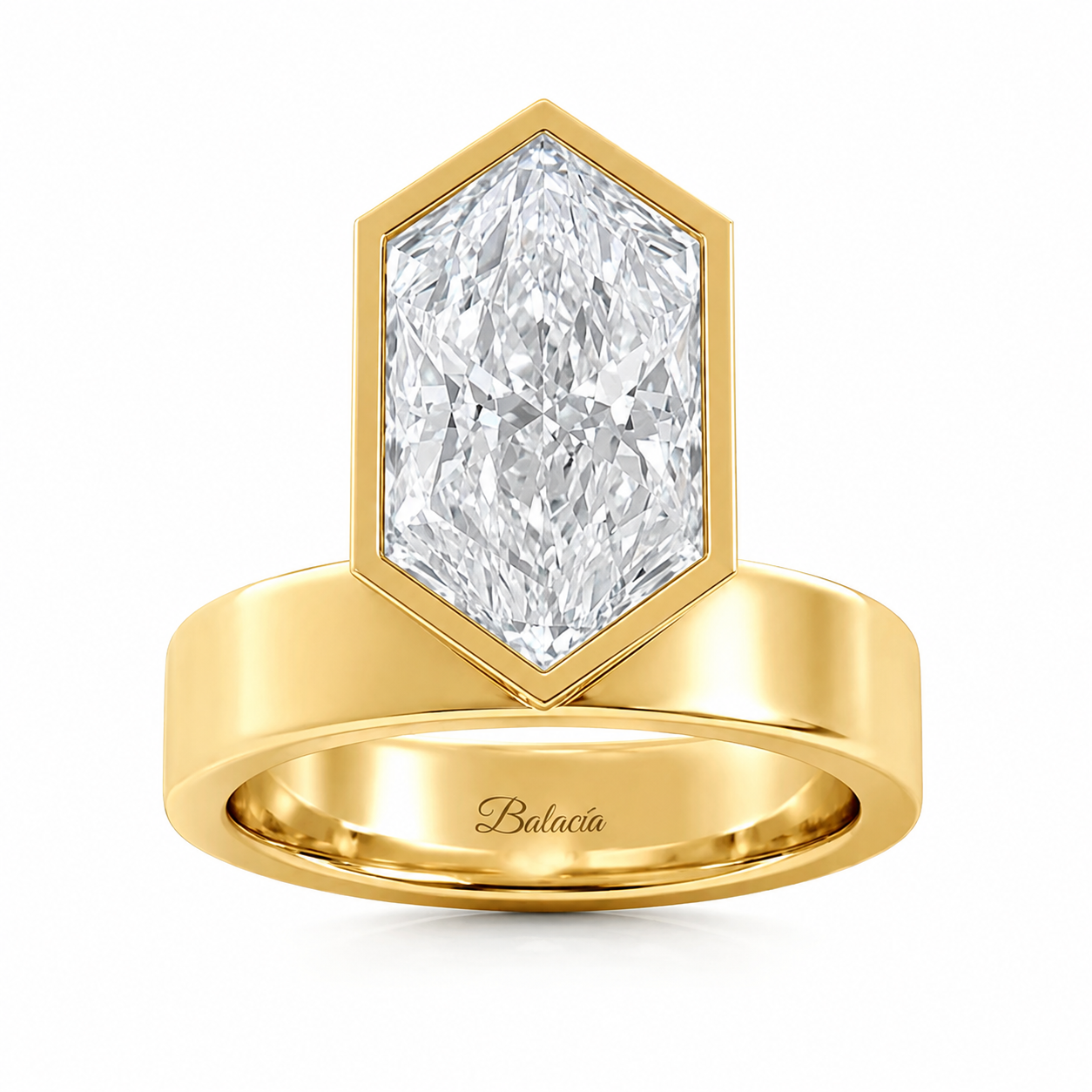 dutch marquise diamond gold bezel ring