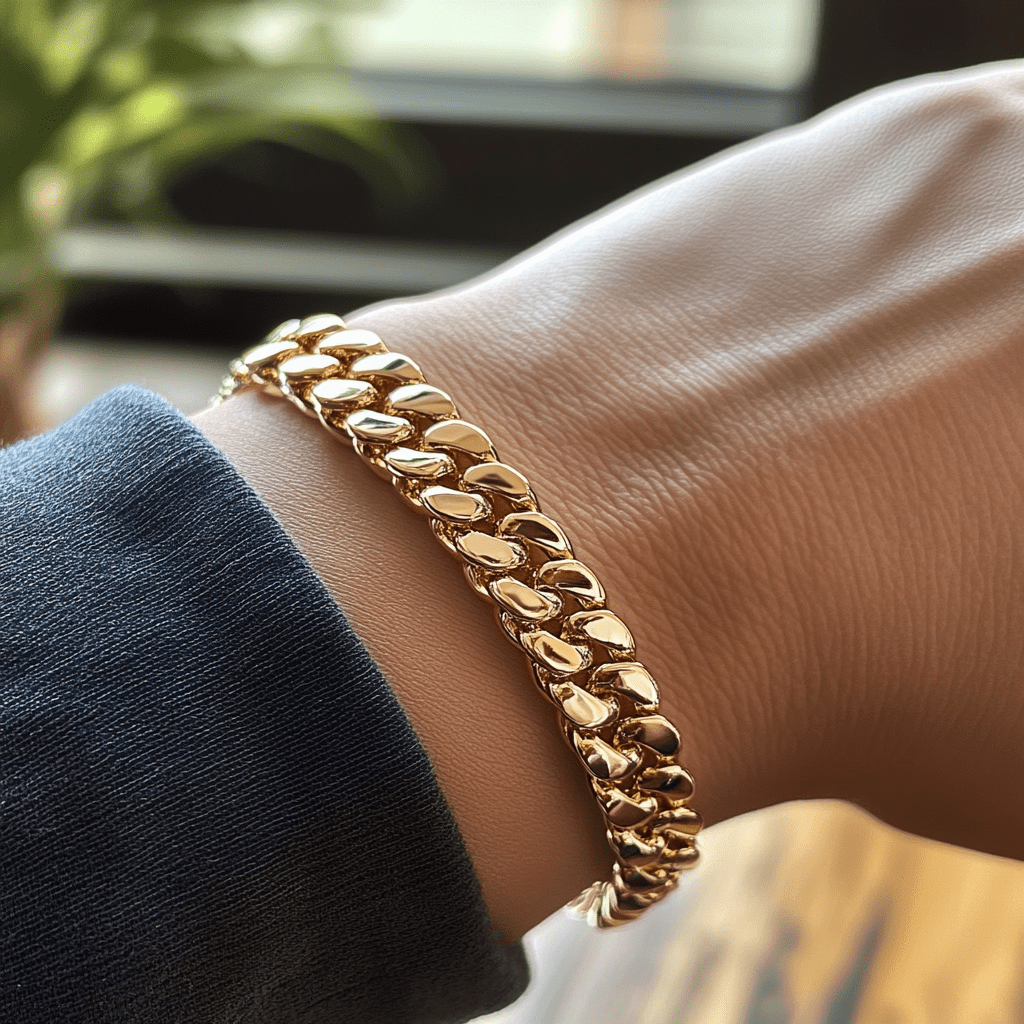 Golden Legacy Miami Cuban Link Bracelet - Solid 10k - Balacia