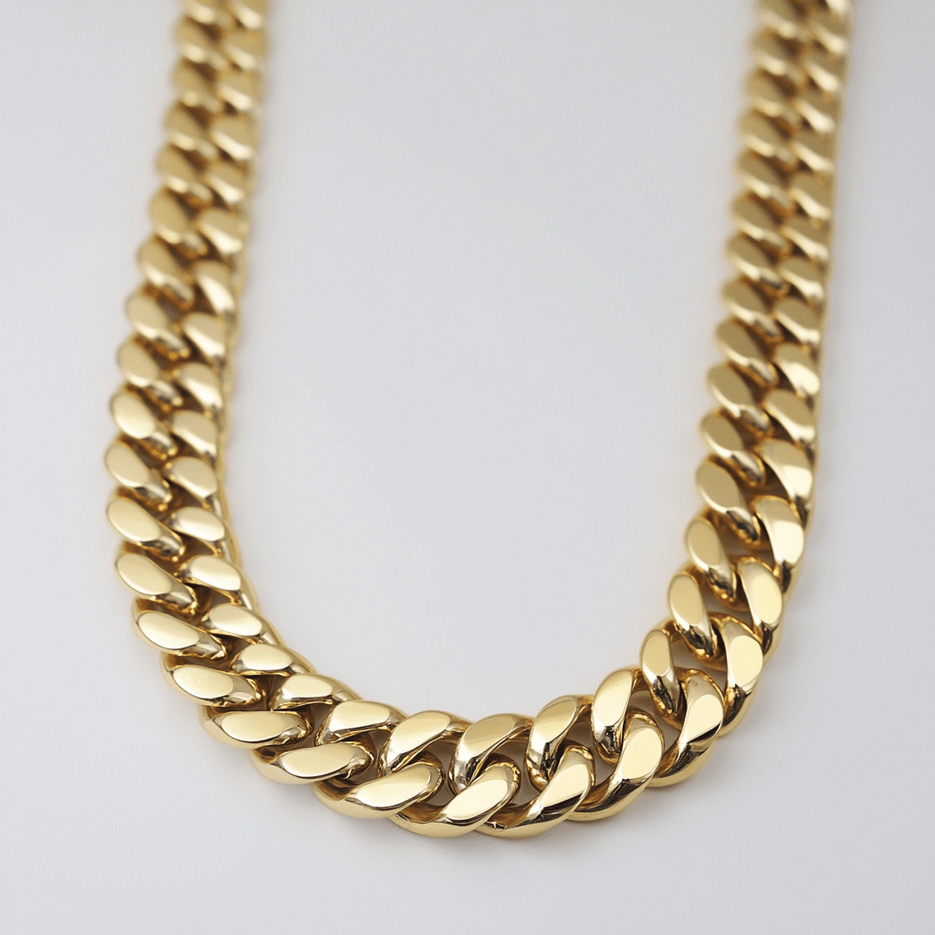 Golden Legacy Miami Cuban Link Chain - Solid 10k Gold - Balacia