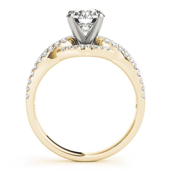 Irving Round Twist Engagement Ring - Balacia