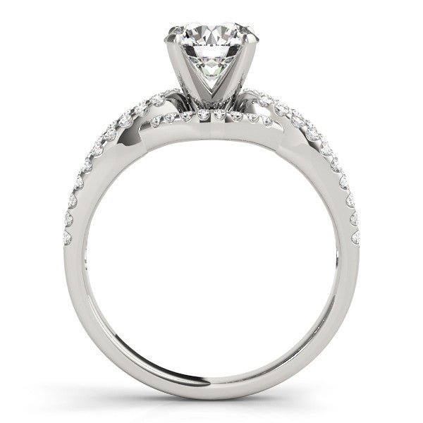 Irving Round Twist Engagement Ring - Balacia