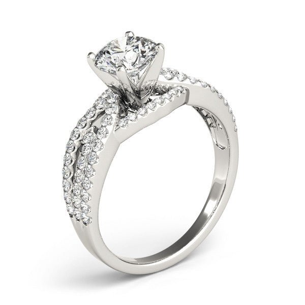 Irving Round Twist Engagement Ring - Balacia