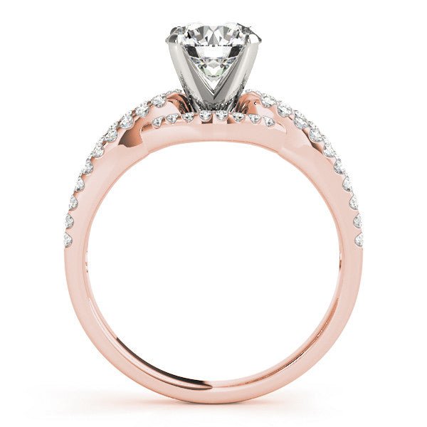 Irving Round Twist Engagement Ring - Balacia