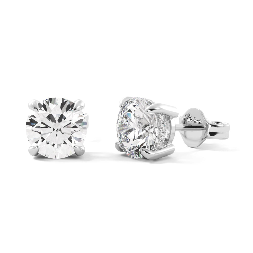 lab grown diamond earrings