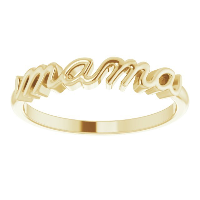 Mama Ring 14k Yellow Gold - Balacia