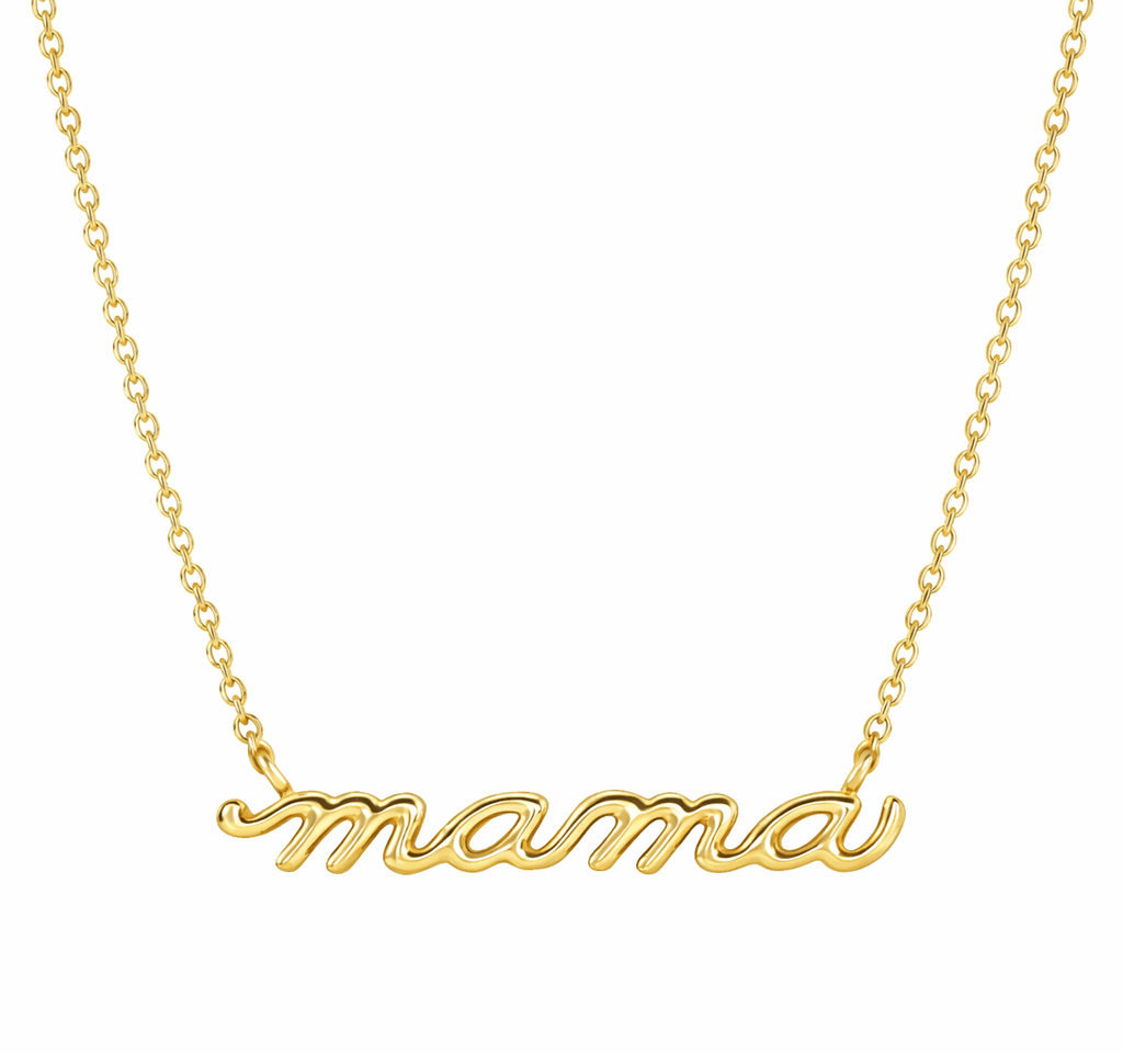 gold necklace gift for mom