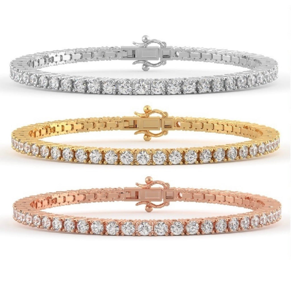 Moissanite Tennis Bracelet 