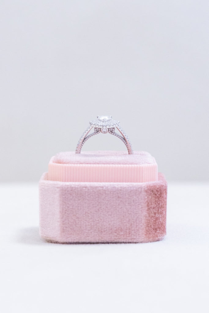 natural diamond engagement ring hidden accent