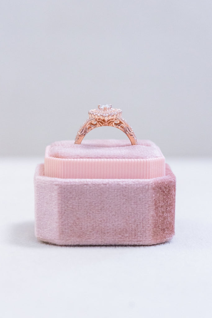 natural diamond designer engagement ring
