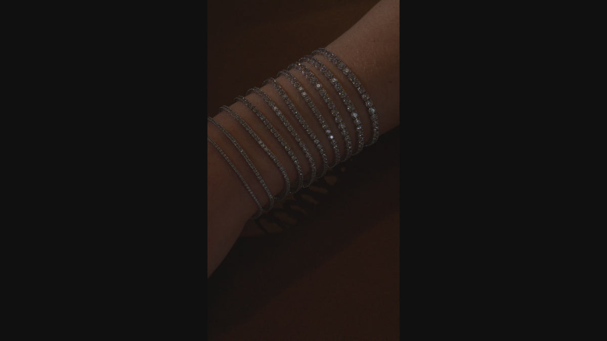 lab grown diamond tennis bracelets ctw comparison