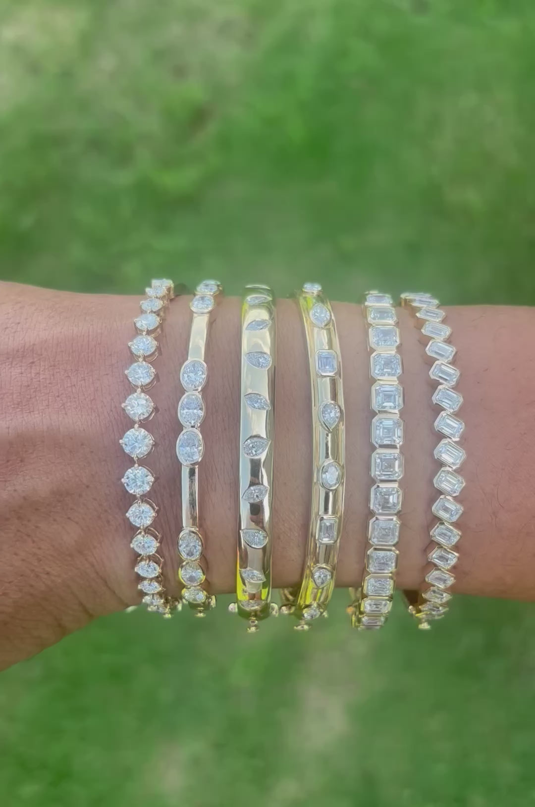gold bangles 