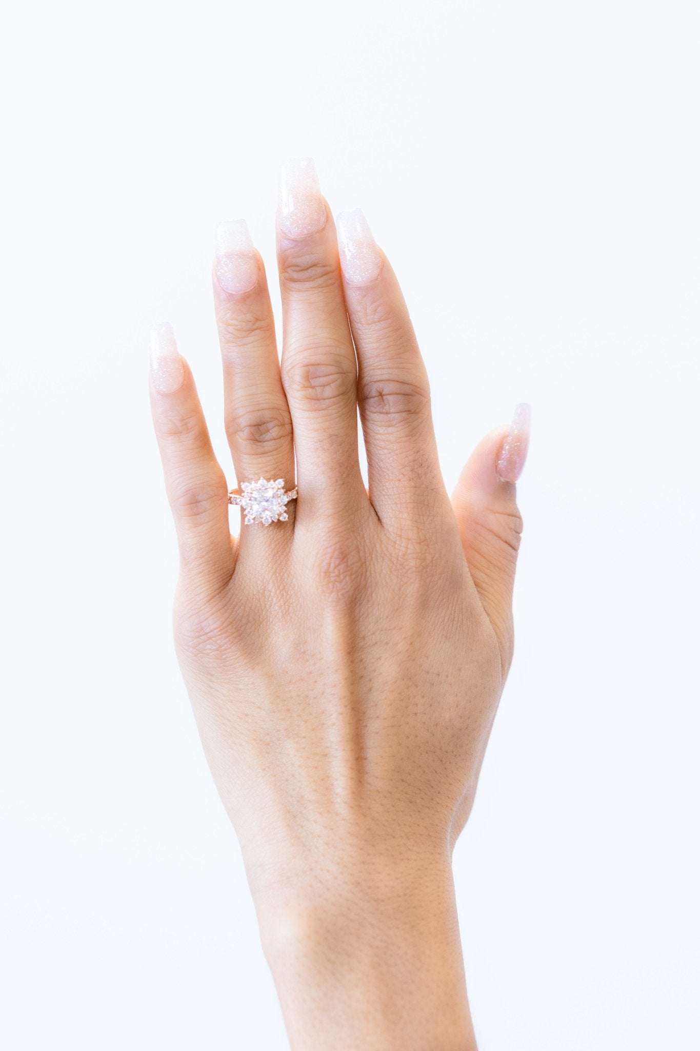 Princess Cut Lab Diamond Engagement Ring - Balacia