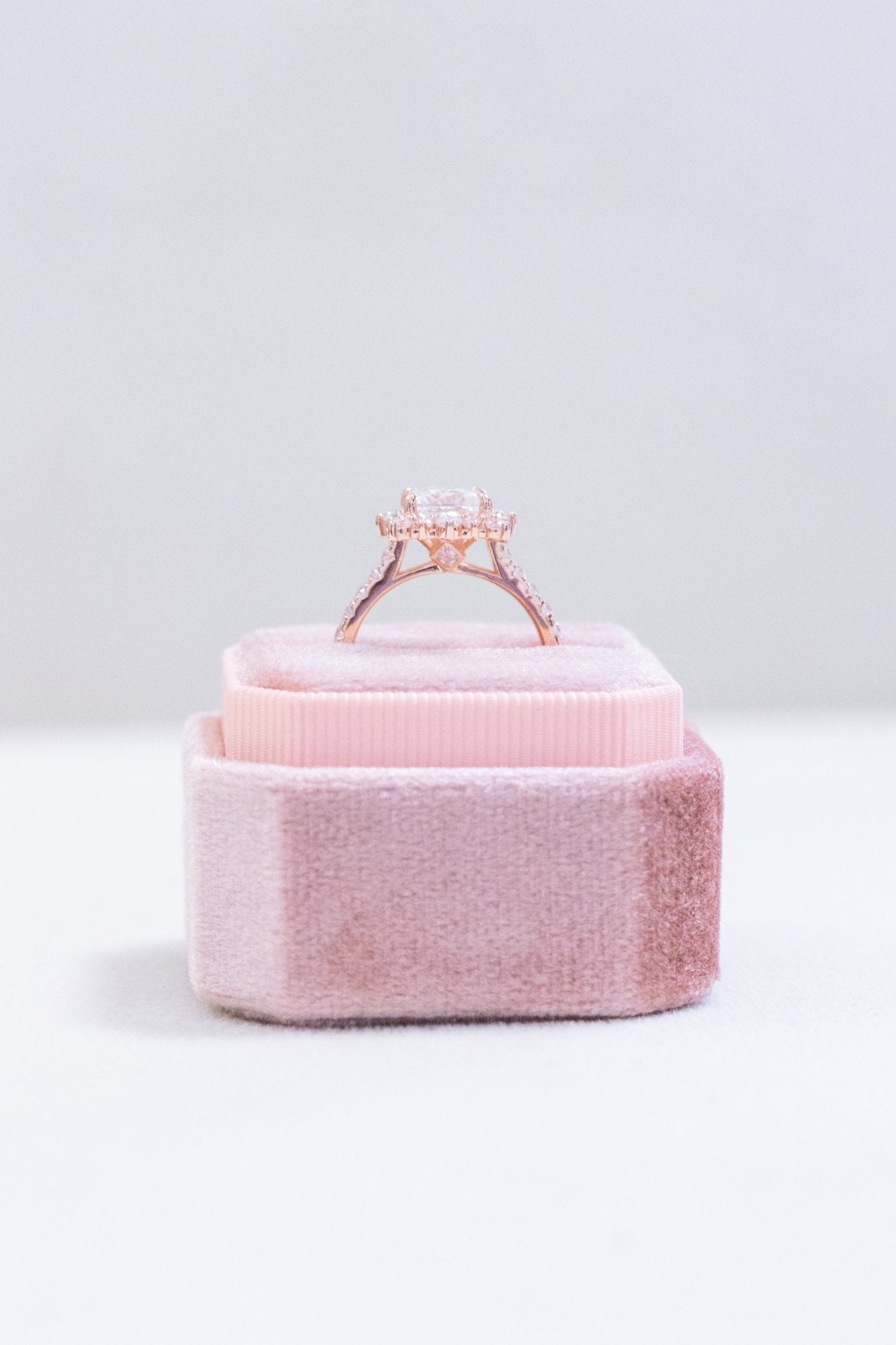 Princess Cut Lab Diamond Engagement Ring - Balacia