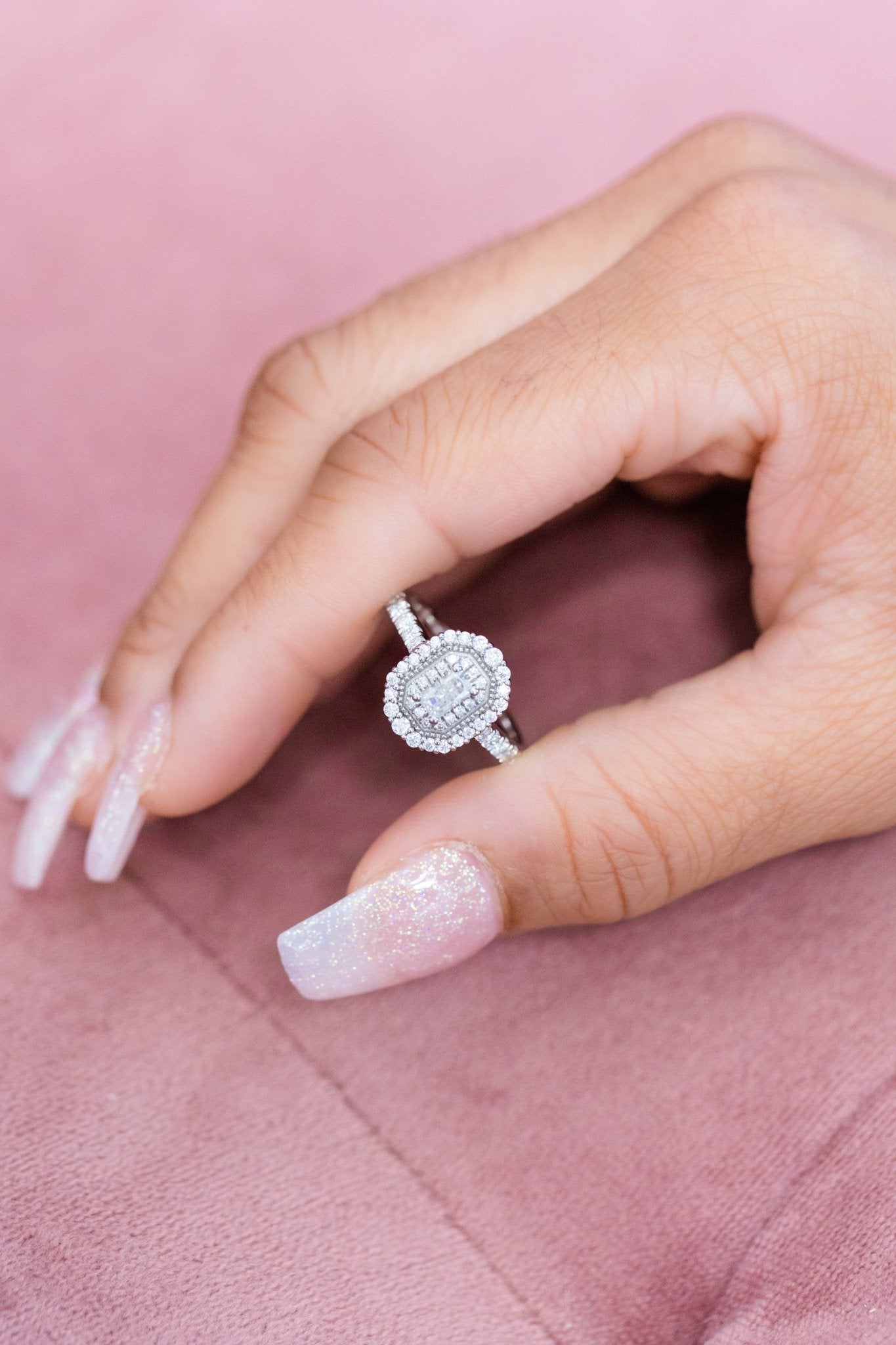 radiant cut timeless natural diamond ring vintage