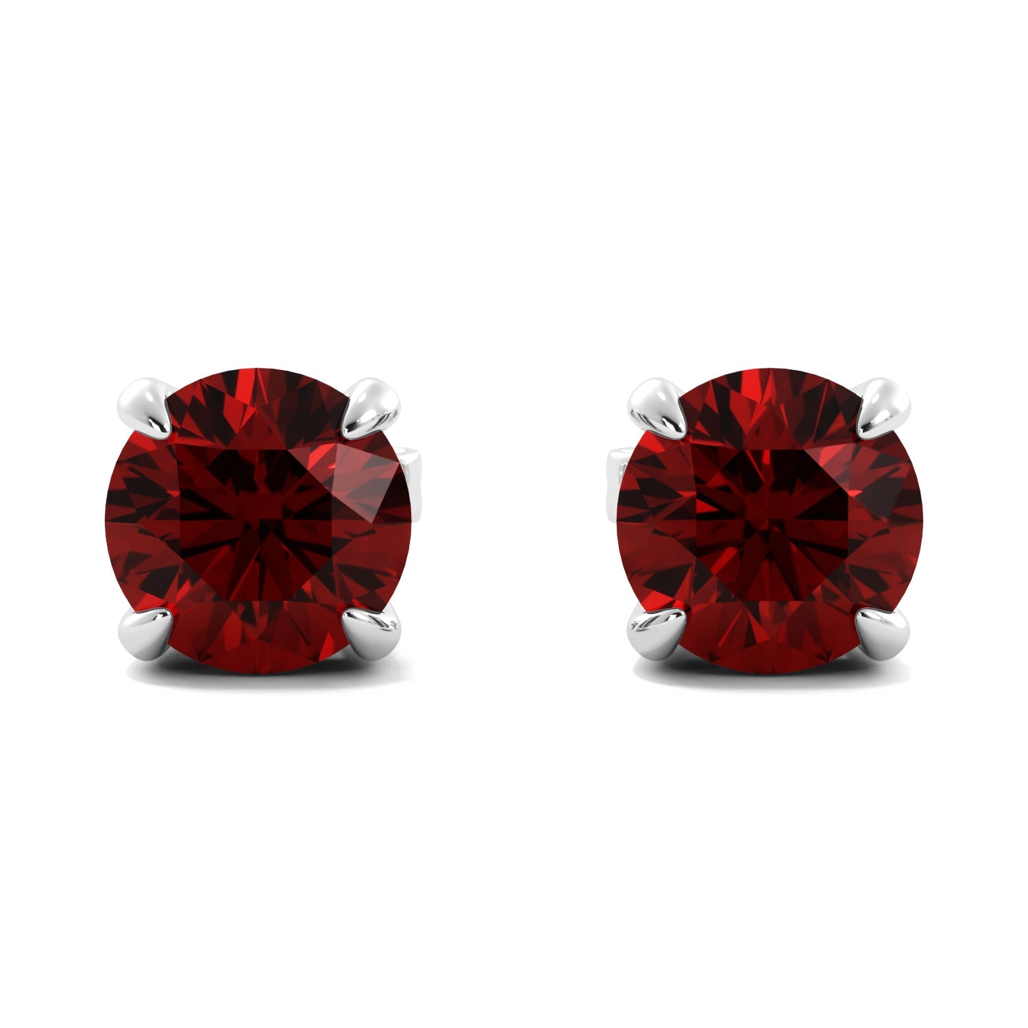 ruby studs