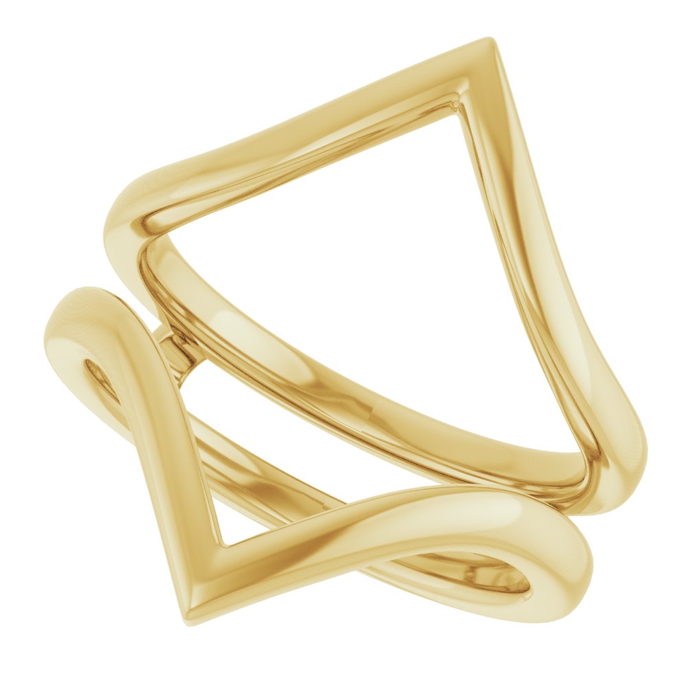 Ring Guard Women's Wedding Band gold 4