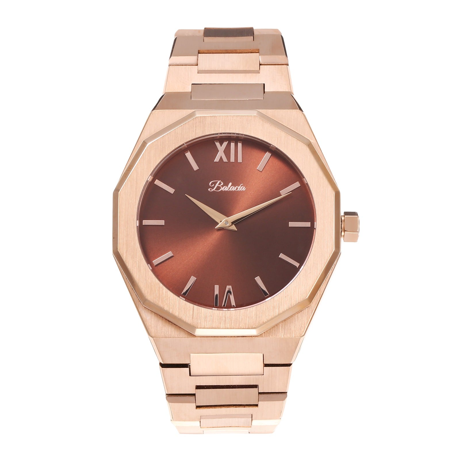 Rose gold Balacia watch 