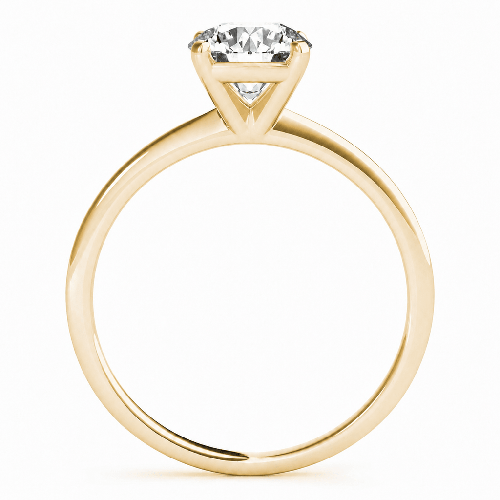 Round Diamond Solitaire Engagement Ring