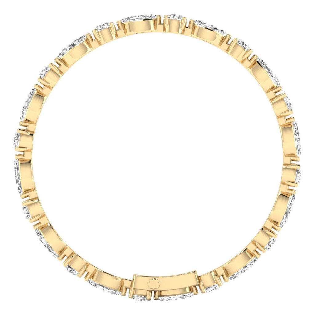 Round & Marquise Diamond Bracelet - Balacia