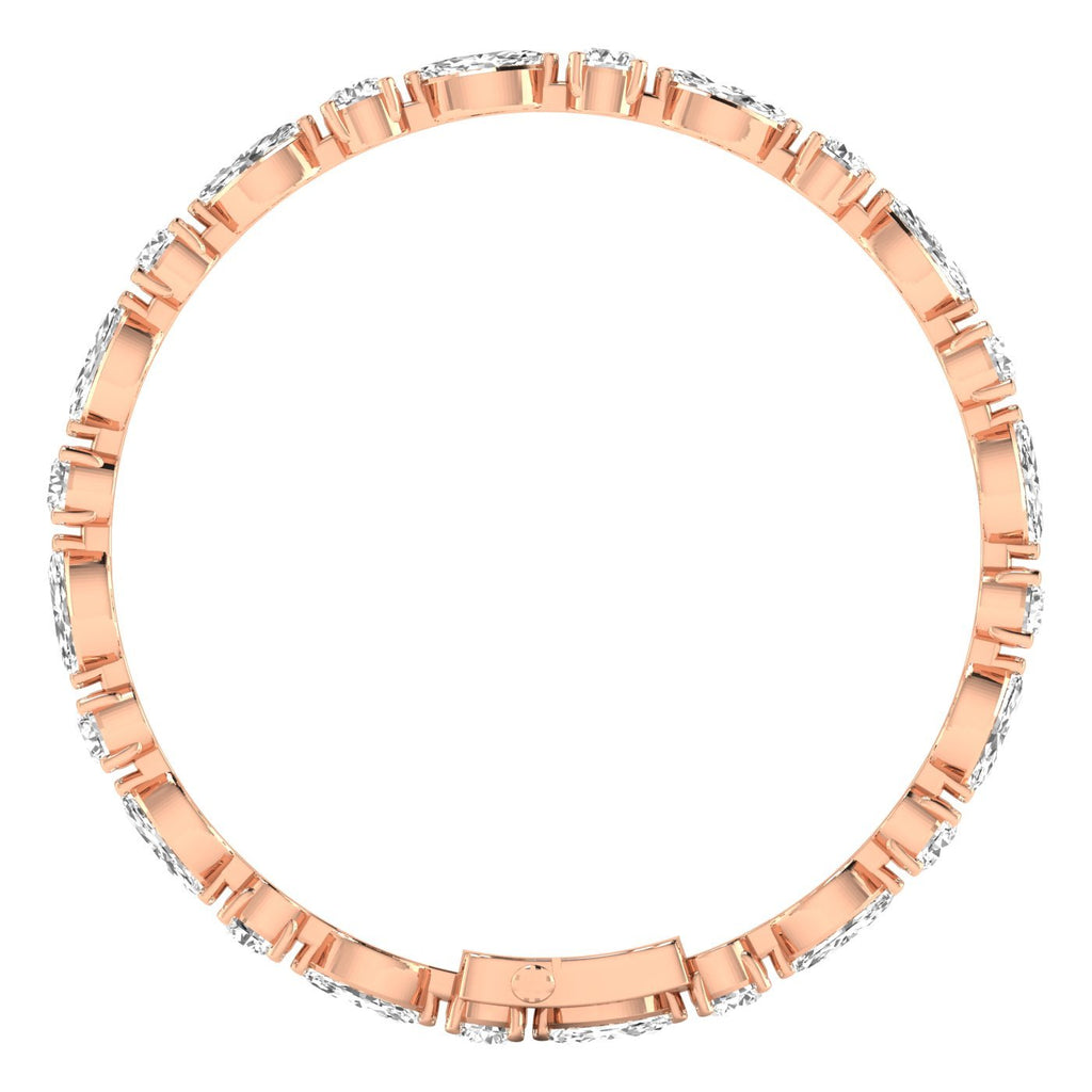 Round & Marquise Diamond Bracelet - Balacia