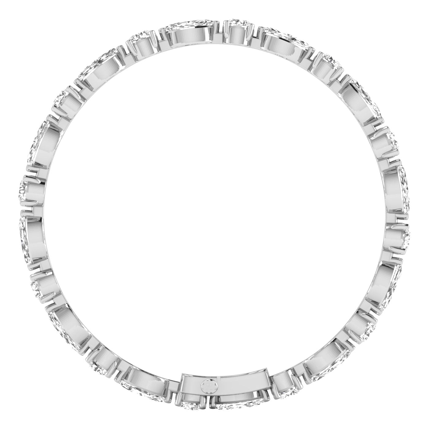 Round & Marquise Diamond Bracelet - Balacia