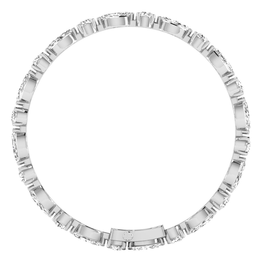 Round & Marquise Diamond Bracelet - Balacia