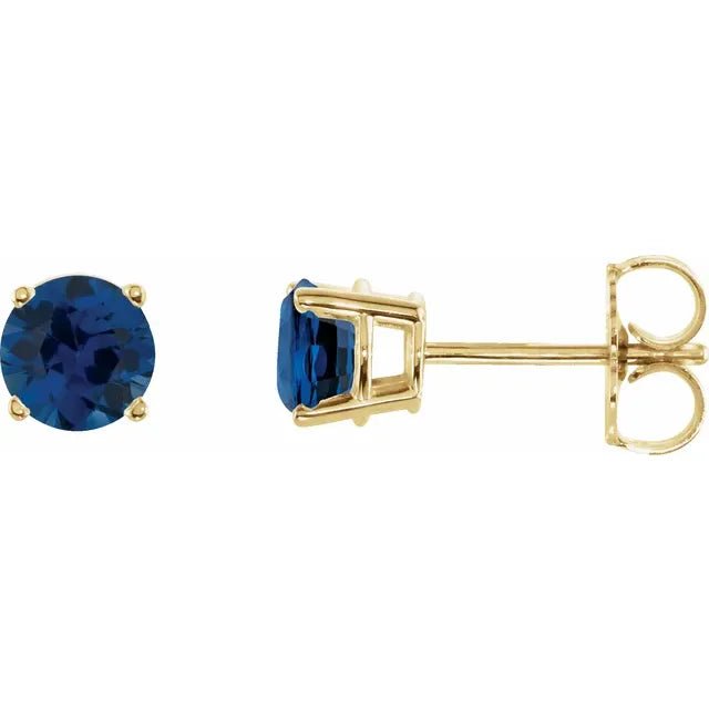 Sapphire Stud Earrings - Balacia