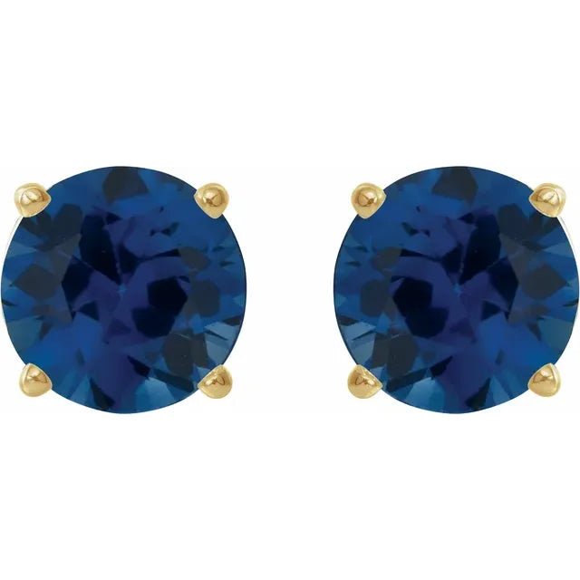 Sapphire Stud Earrings - Balacia