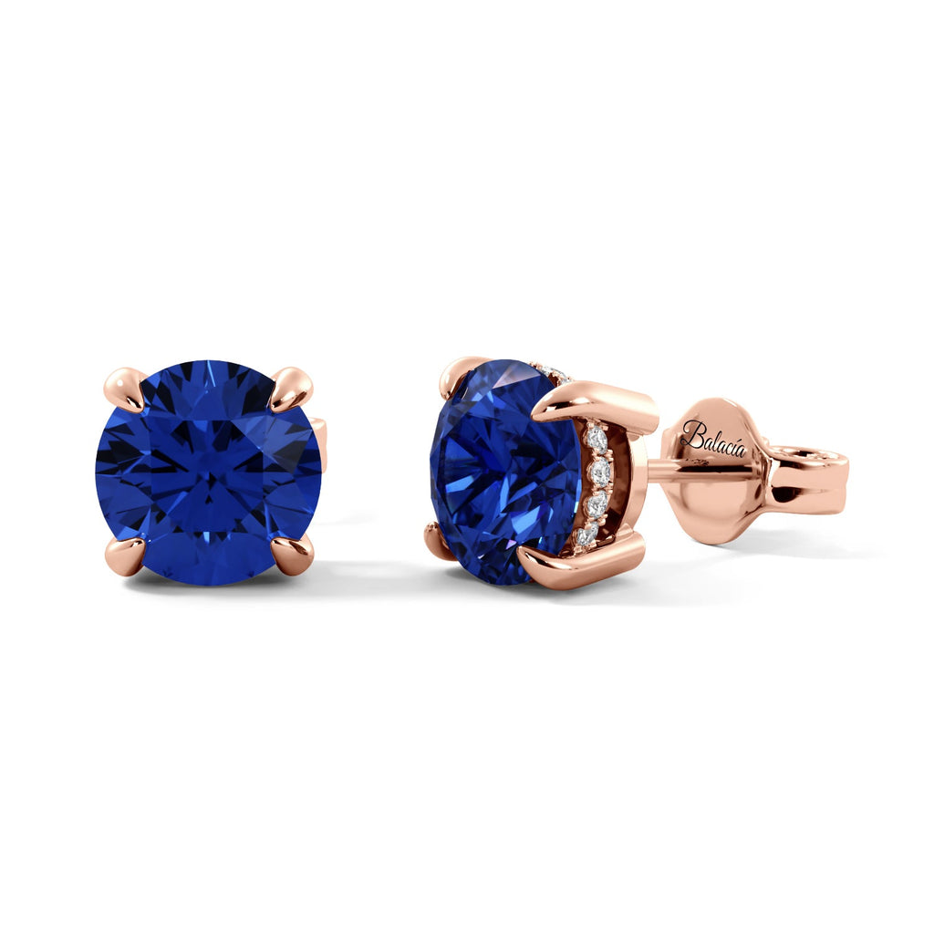 rose gold earrings